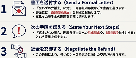 着手金の返金