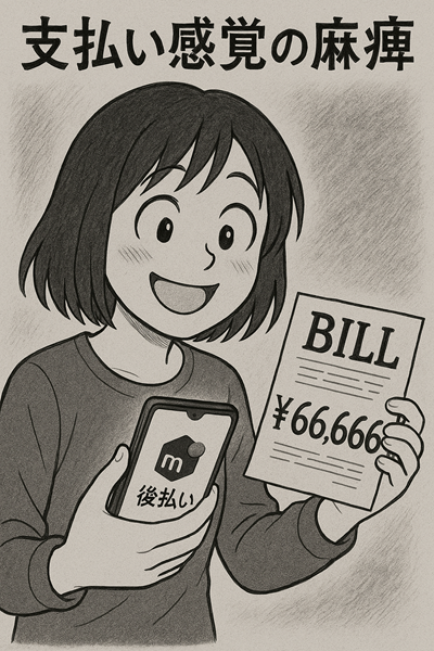 支払感覚の麻痺